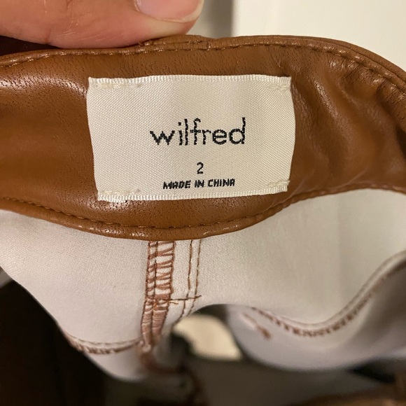 Wilfred Melina cropped pant in Cognac - Picture 3 of 4